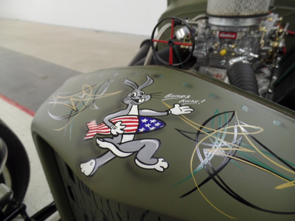Used 1931 Ford Model A MODEL A STREET ROD WWII BOMBER PLANE INSPIRED MILITARY TRIBUTE!-SEE VIDEO | Mundelein, IL