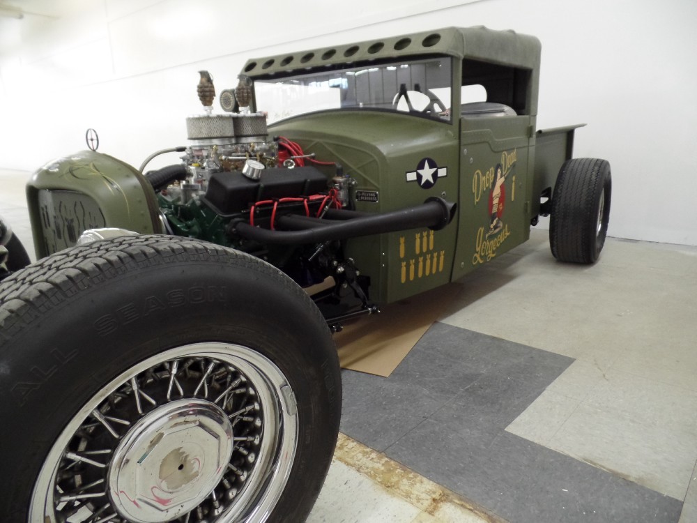 Used 1931 Ford Model A MODEL A STREET ROD WWII BOMBER PLANE INSPIRED MILITARY TRIBUTE!-SEE VIDEO | Mundelein, IL