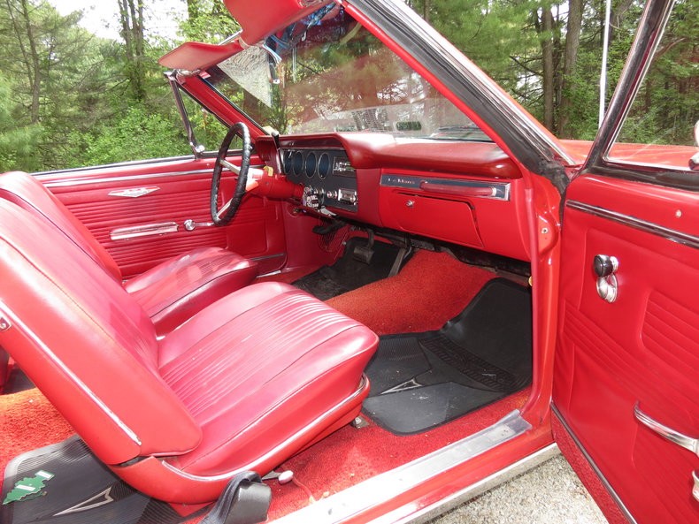 Used 1967 Pontiac LeMans ORIGINAL SOLID-NICE LEMANS CONVERTIBLE! RED AND READY TO CRUISE! | Mundelein, IL