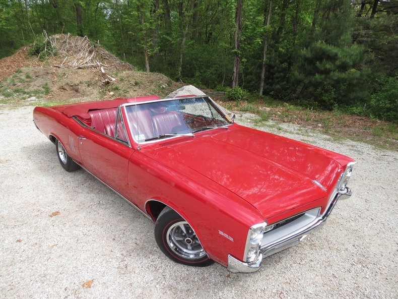 Used 1967 Pontiac LeMans ORIGINAL SOLID-NICE LEMANS CONVERTIBLE! RED AND READY TO CRUISE! | Mundelein, IL