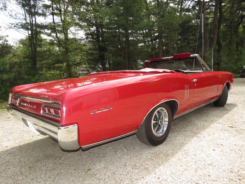 Used 1967 Pontiac LeMans ORIGINAL SOLID-NICE LEMANS CONVERTIBLE! RED AND READY TO CRUISE! | Mundelein, IL