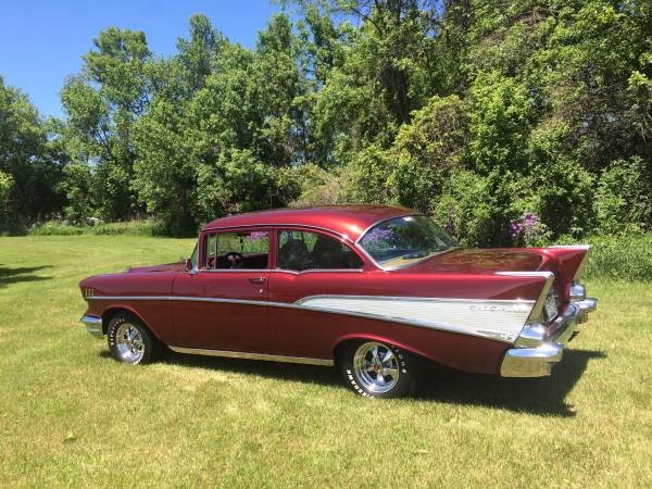 Used 1957 Chevrolet Bel Air GORGEOUS CANDY RED BEL AIR! NEEDS NOTHING! | Mundelein, IL