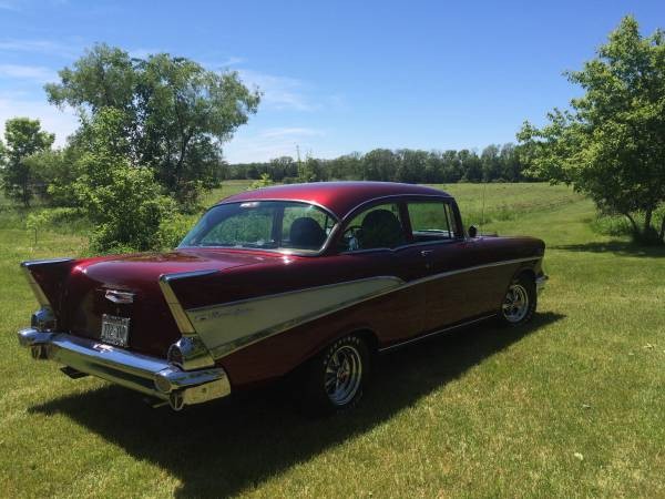 Used 1957 Chevrolet Bel Air GORGEOUS CANDY RED BEL AIR! NEEDS NOTHING! | Mundelein, IL