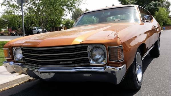 Used 1972 Chevrolet Chevelle ROCK SOLID RUST FREE ARIZONA-NUMBERS MATCHING | Mundelein, IL
