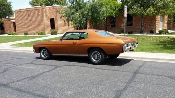 Used 1972 Chevrolet Chevelle ROCK SOLID RUST FREE ARIZONA-NUMBERS MATCHING | Mundelein, IL