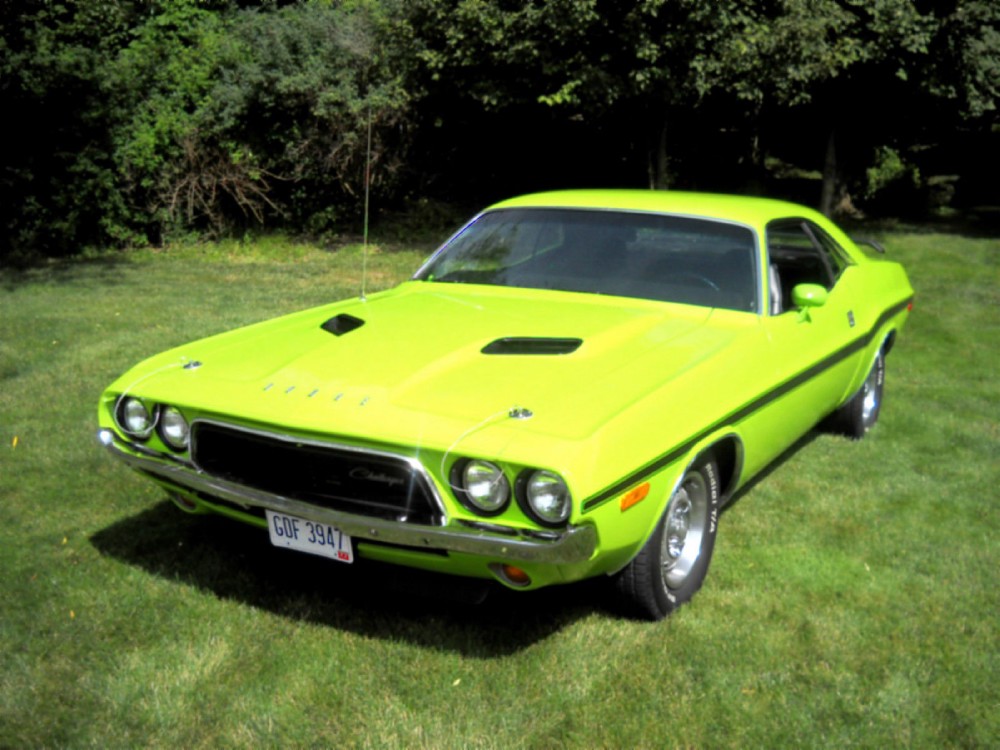 Used 1972 Dodge Challenger Rallye 43k Miles Rebuilt 360 Nice Sublime Green - Drive Home | Mundelein, IL