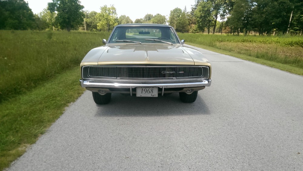 Used 1968 Dodge Charger Light Gold 383 Automatic 5-Spoke Wheels Very Sharp MOPAR! | Mundelein, IL