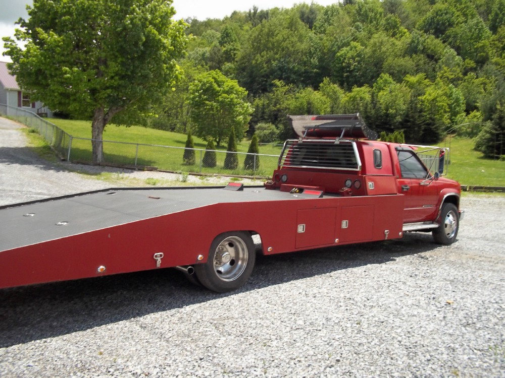 1994 Chevrolet C3500 HDCAR HAULERRAMP/TOW TRUCKFLATBED