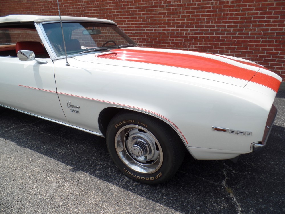 Used 1969 Chevrolet Camaro Z11--RS/SS INDIANAPOLIS PACE CAR CONVERTIBLE L48-NUMBERS MATCHING | Mundelein, IL