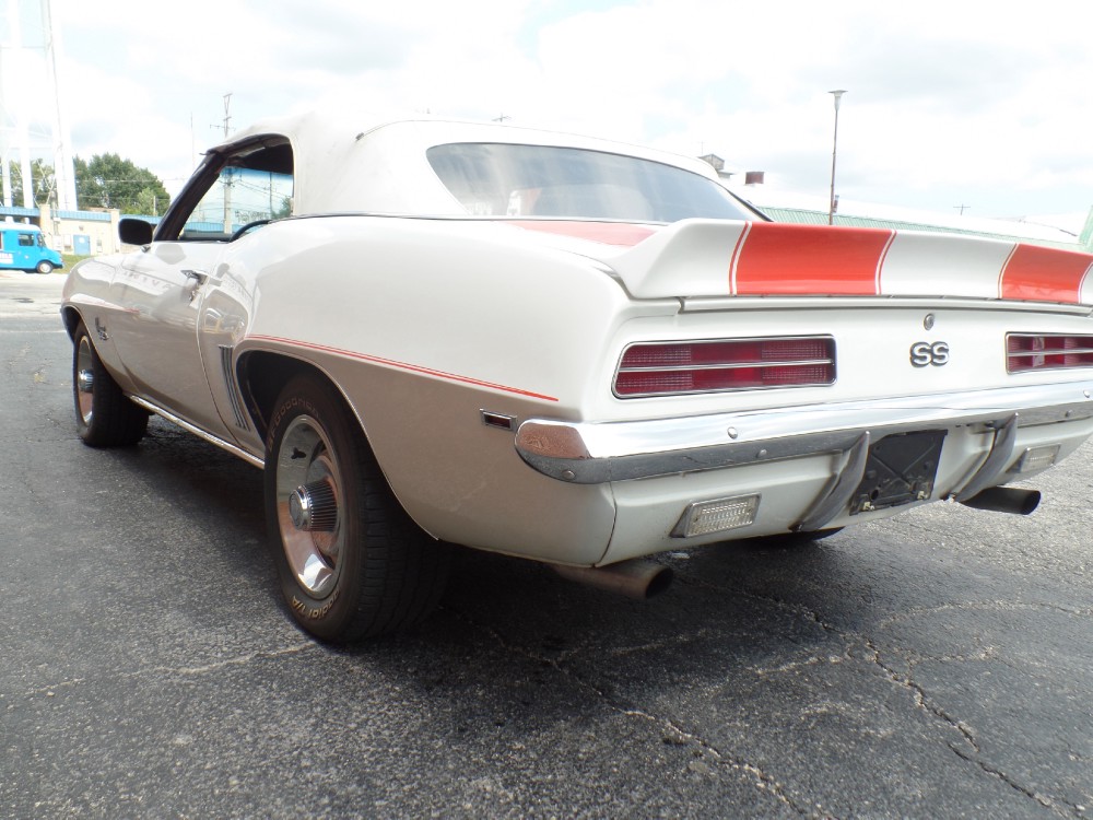 Used 1969 Chevrolet Camaro Z11--RS/SS INDIANAPOLIS PACE CAR CONVERTIBLE L48-NUMBERS MATCHING | Mundelein, IL