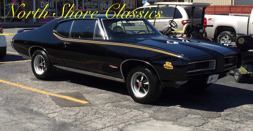 Used 1968 Pontiac GTO -BEAUTIFUL BLACK ON BLACK-BUILT BIG BLOCK 455 | Mundelein, IL