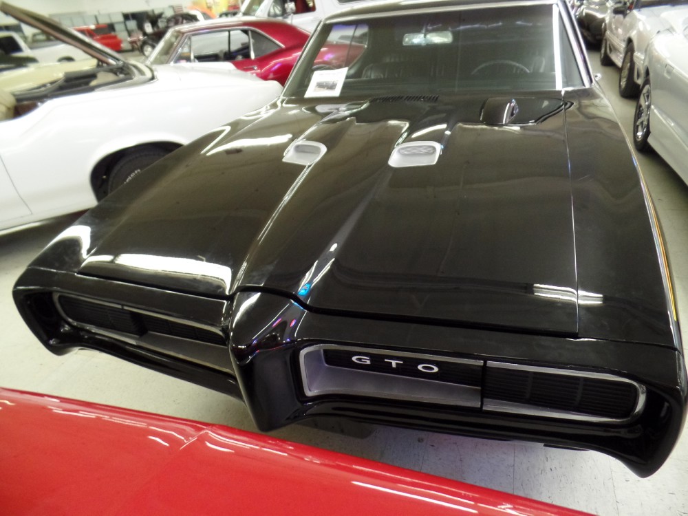 Used 1968 Pontiac GTO -BEAUTIFUL BLACK ON BLACK-BUILT BIG BLOCK 455 | Mundelein, IL