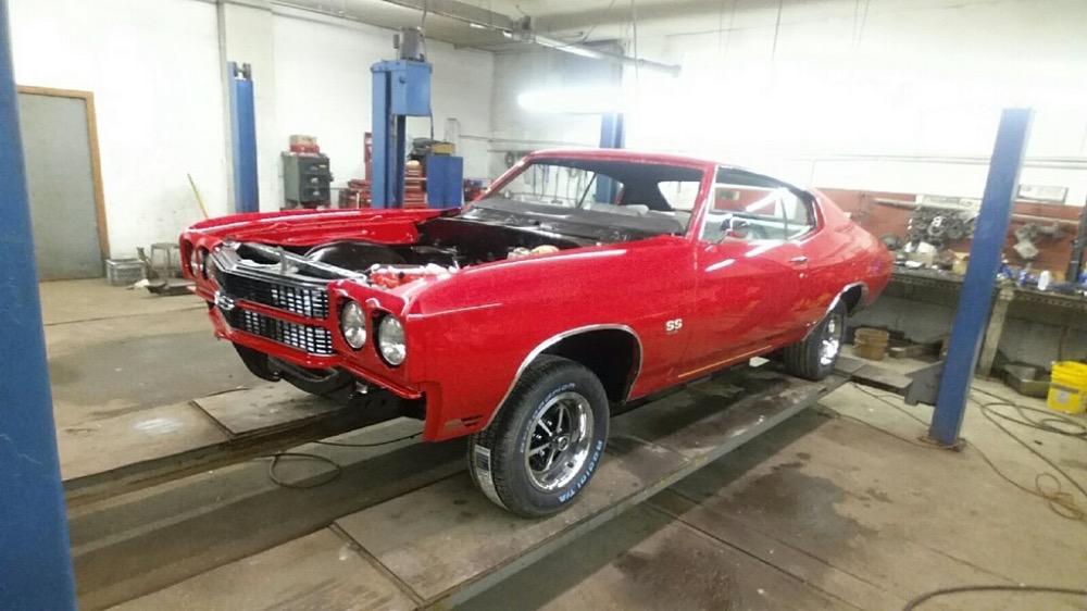 Used 1970 Chevrolet Chevelle SS-JUST COMPLETED NEW BUILD-MADE IN CANADA-VIPER RED-SEE VIDEO | Mundelein, IL