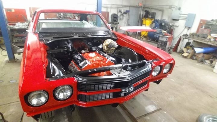 Used 1970 Chevrolet Chevelle SS-JUST COMPLETED NEW BUILD-MADE IN CANADA-VIPER RED-SEE VIDEO | Mundelein, IL