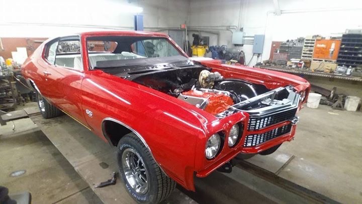 Used 1970 Chevrolet Chevelle SS-JUST COMPLETED NEW BUILD-MADE IN CANADA-VIPER RED-SEE VIDEO | Mundelein, IL
