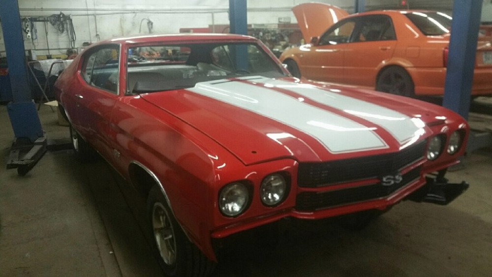 Used 1970 Chevrolet Chevelle SS-JUST COMPLETED NEW BUILD-MADE IN CANADA-VIPER RED-SEE VIDEO | Mundelein, IL