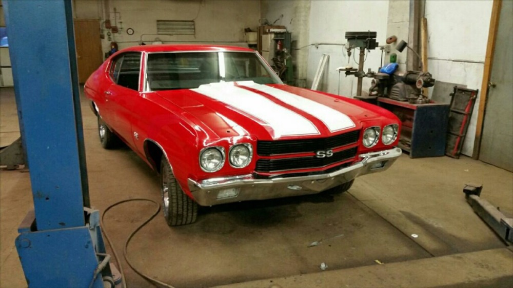 Used 1970 Chevrolet Chevelle SS-JUST COMPLETED NEW BUILD-MADE IN CANADA-VIPER RED-SEE VIDEO | Mundelein, IL