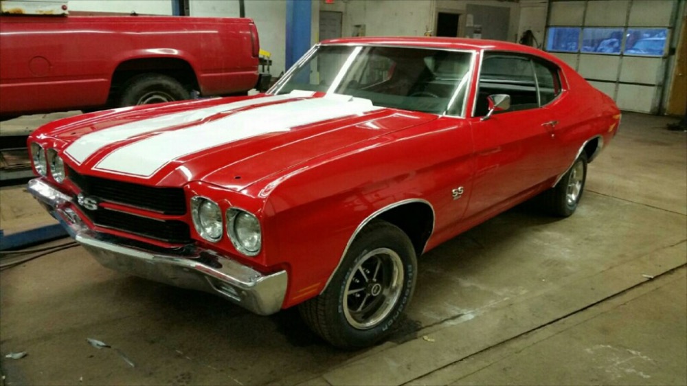 Used 1970 Chevrolet Chevelle SS-JUST COMPLETED NEW BUILD-MADE IN CANADA-VIPER RED-SEE VIDEO | Mundelein, IL