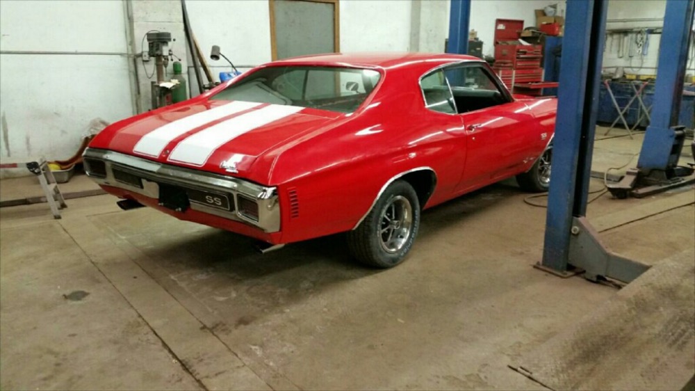 Used 1970 Chevrolet Chevelle SS-JUST COMPLETED NEW BUILD-MADE IN CANADA-VIPER RED-SEE VIDEO | Mundelein, IL