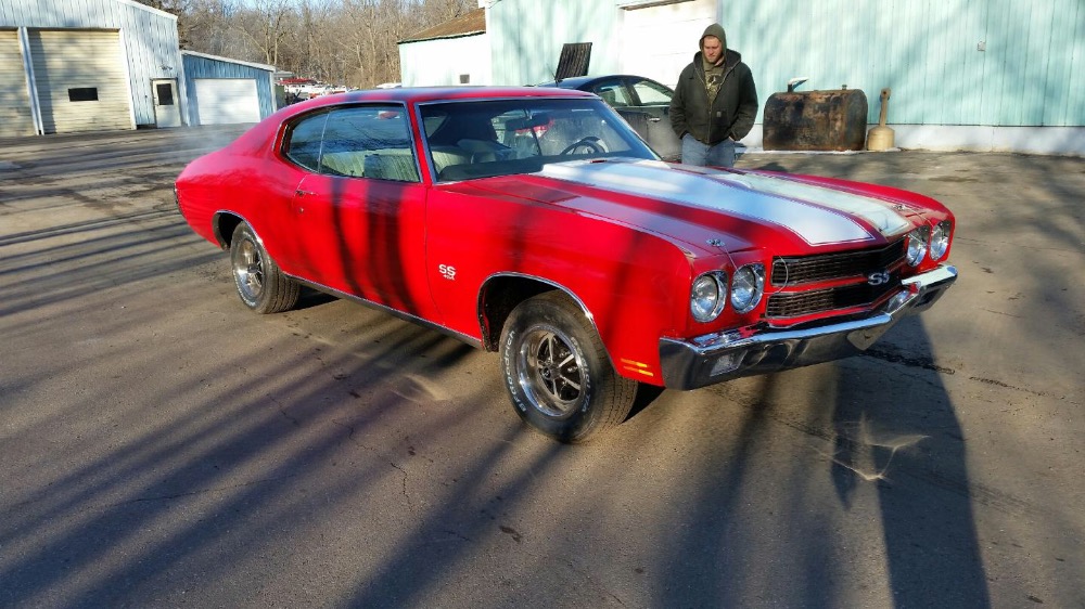 Used 1970 Chevrolet Chevelle SS-JUST COMPLETED NEW BUILD-MADE IN CANADA-VIPER RED-SEE VIDEO | Mundelein, IL