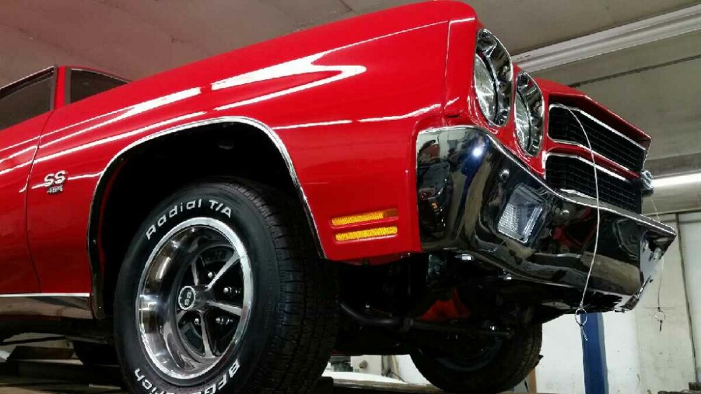 Used 1970 Chevrolet Chevelle SS-JUST COMPLETED NEW BUILD-MADE IN CANADA-VIPER RED-SEE VIDEO | Mundelein, IL