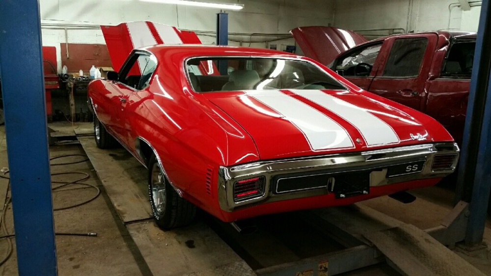 Used 1970 Chevrolet Chevelle SS-JUST COMPLETED NEW BUILD-MADE IN CANADA-VIPER RED-SEE VIDEO | Mundelein, IL
