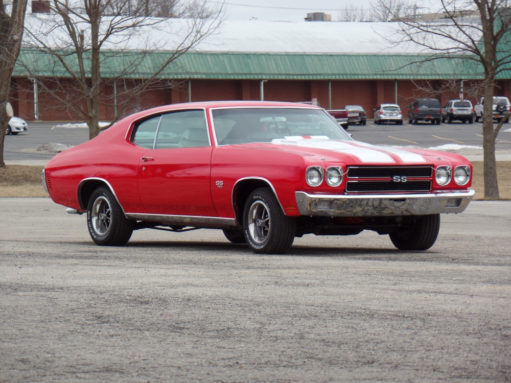 Used 1970 Chevrolet Chevelle SS-JUST COMPLETED NEW BUILD-MADE IN CANADA-VIPER RED-SEE VIDEO | Mundelein, IL