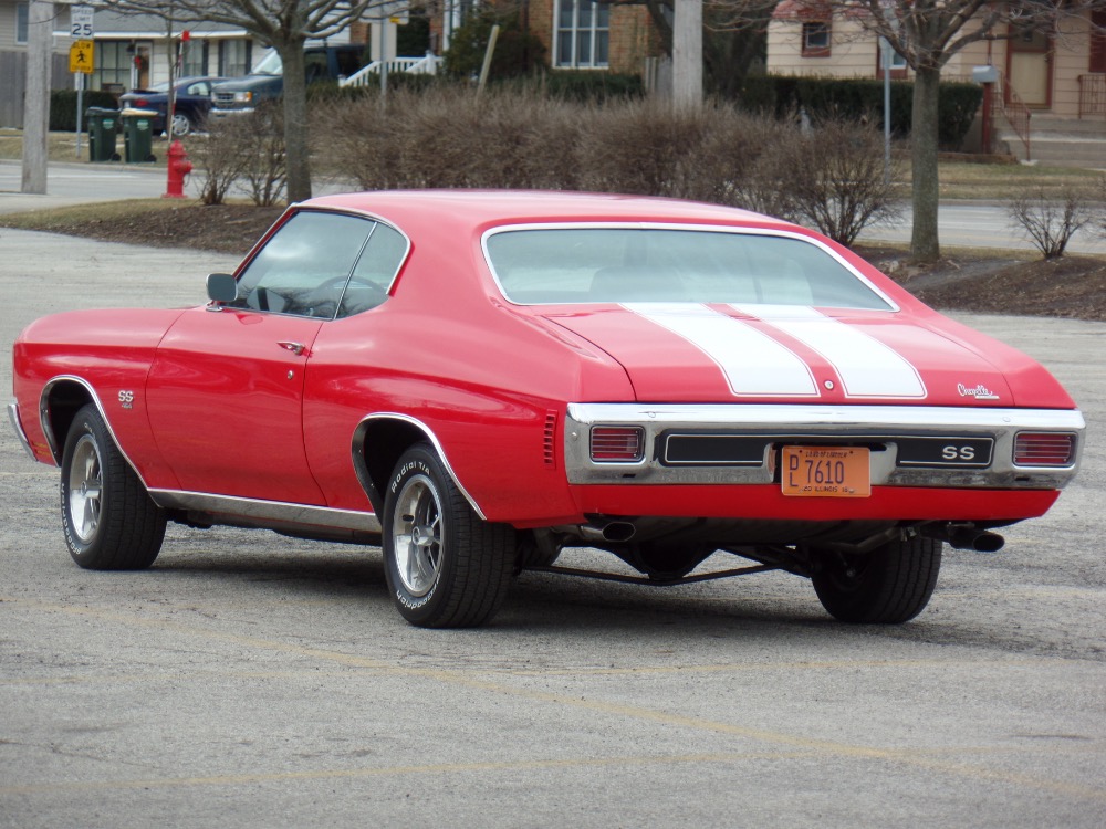 Used 1970 Chevrolet Chevelle SS-JUST COMPLETED NEW BUILD-MADE IN CANADA-VIPER RED-SEE VIDEO | Mundelein, IL