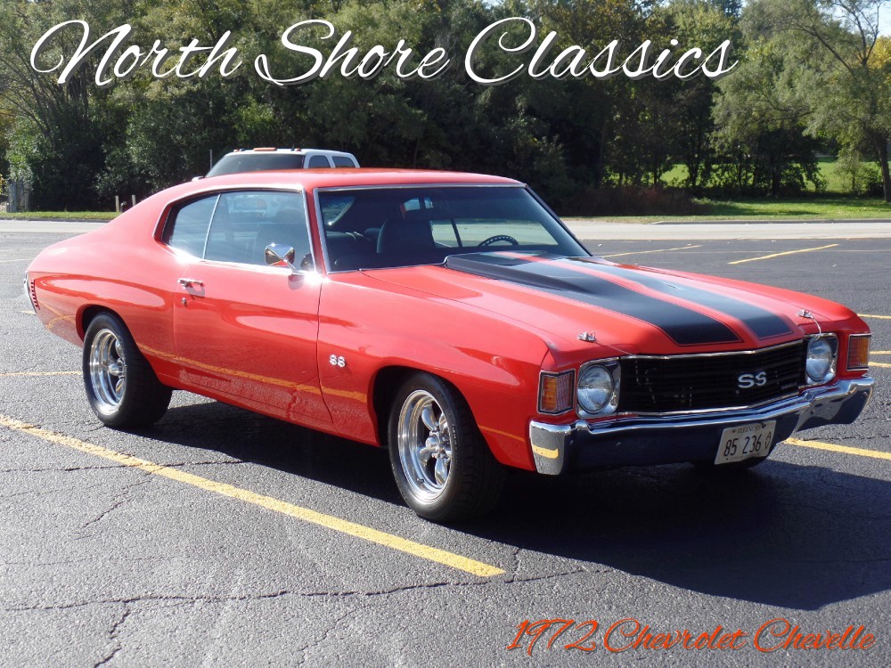Used 1972 Chevrolet Chevelle HUGGER ORANGE WITH AC-DREAM MACHINE-TOTALLY RESTORED-SEE VIDEO | Mundelein, IL