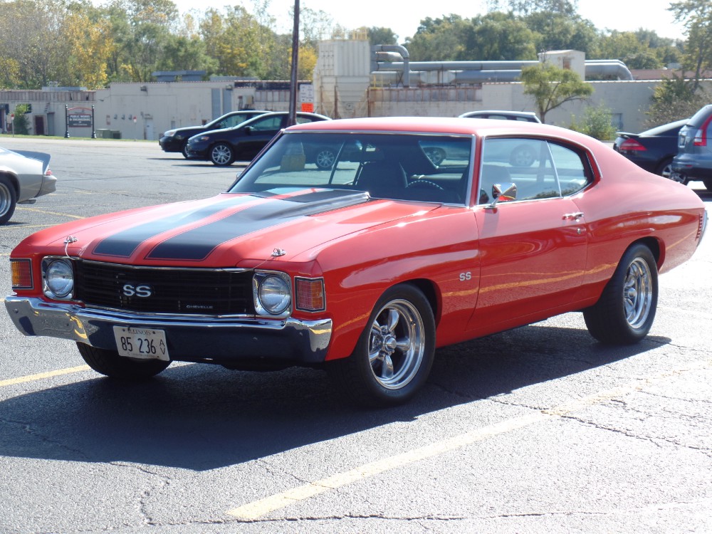 1972 Chevrolet Chevelle HUGGER ORANGE WITH AC-DREAM MACHINE-TOTALLY ...