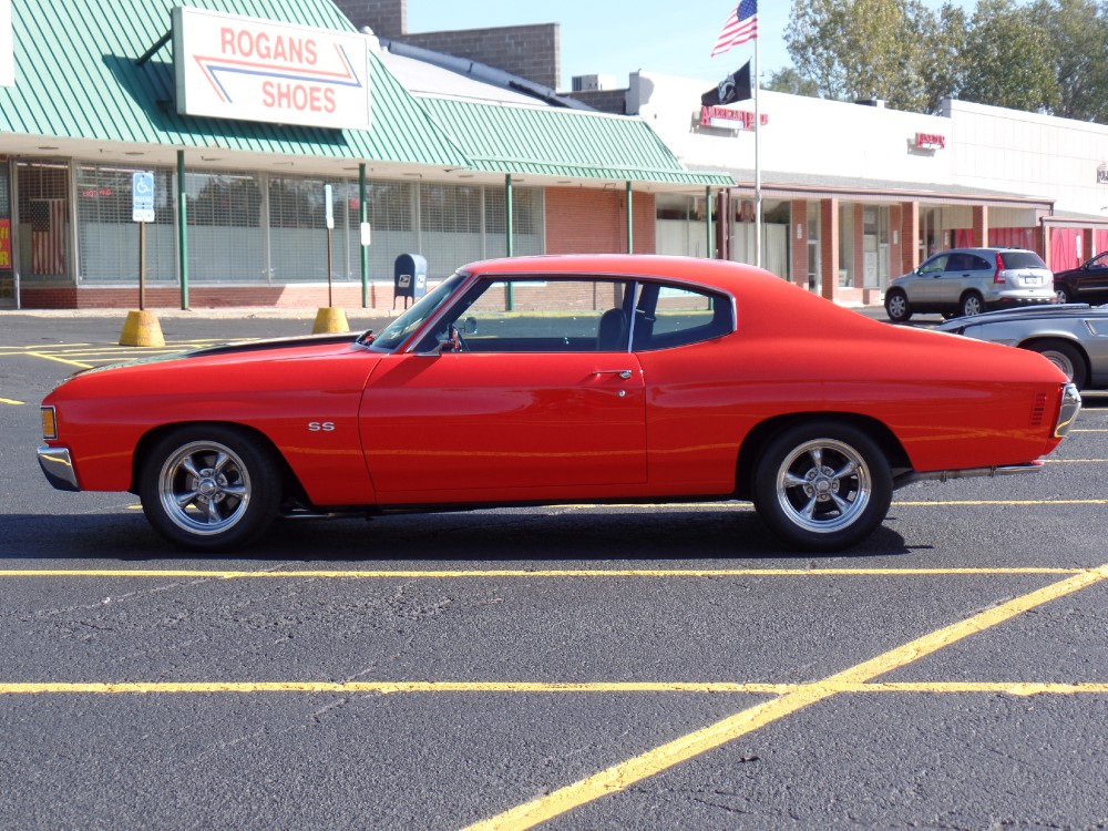 Used 1972 Chevrolet Chevelle HUGGER ORANGE WITH AC-DREAM MACHINE-TOTALLY RESTORED-SEE VIDEO | Mundelein, IL