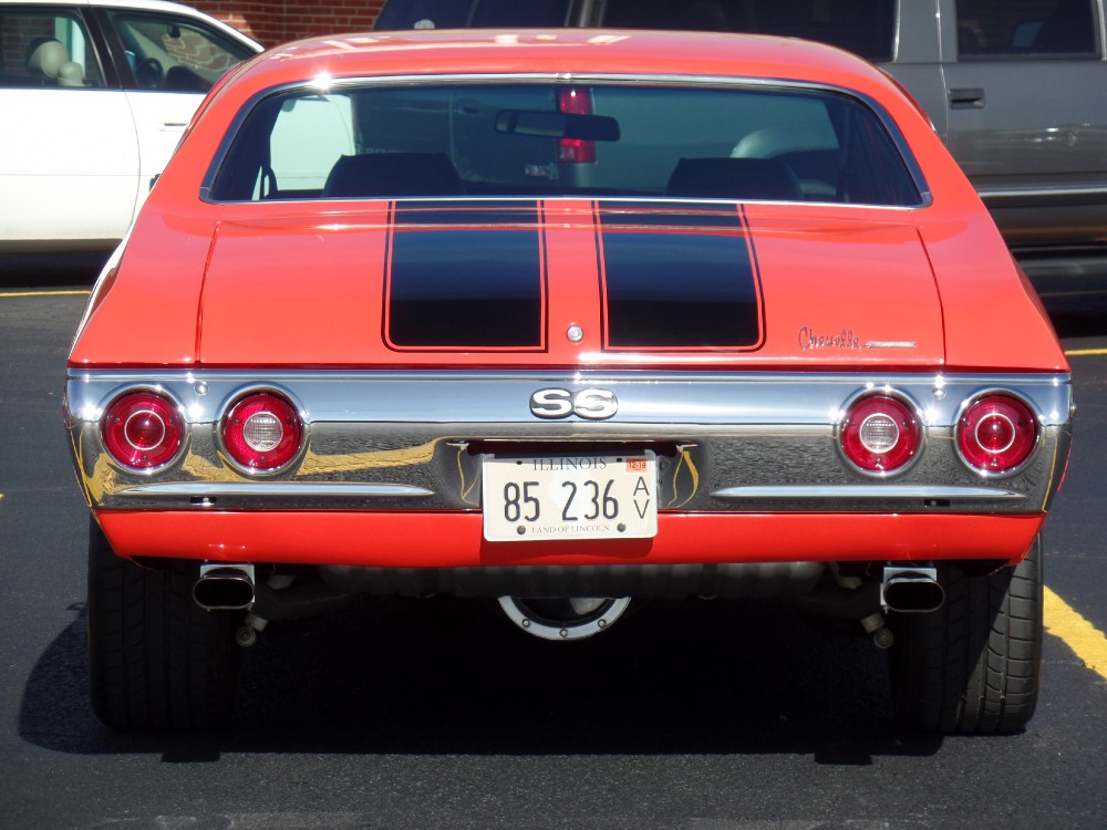 Used 1972 Chevrolet Chevelle HUGGER ORANGE WITH AC-DREAM MACHINE-TOTALLY RESTORED-SEE VIDEO | Mundelein, IL