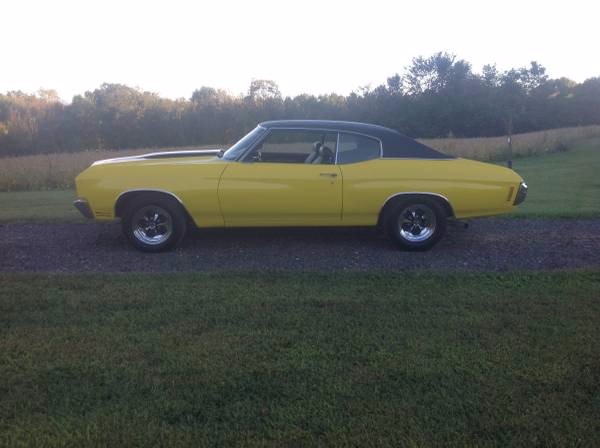 Used 1970 Chevrolet Chevelle EYE POPPING CAR-STUNNING!- BUMBLE BEE | Mundelein, IL