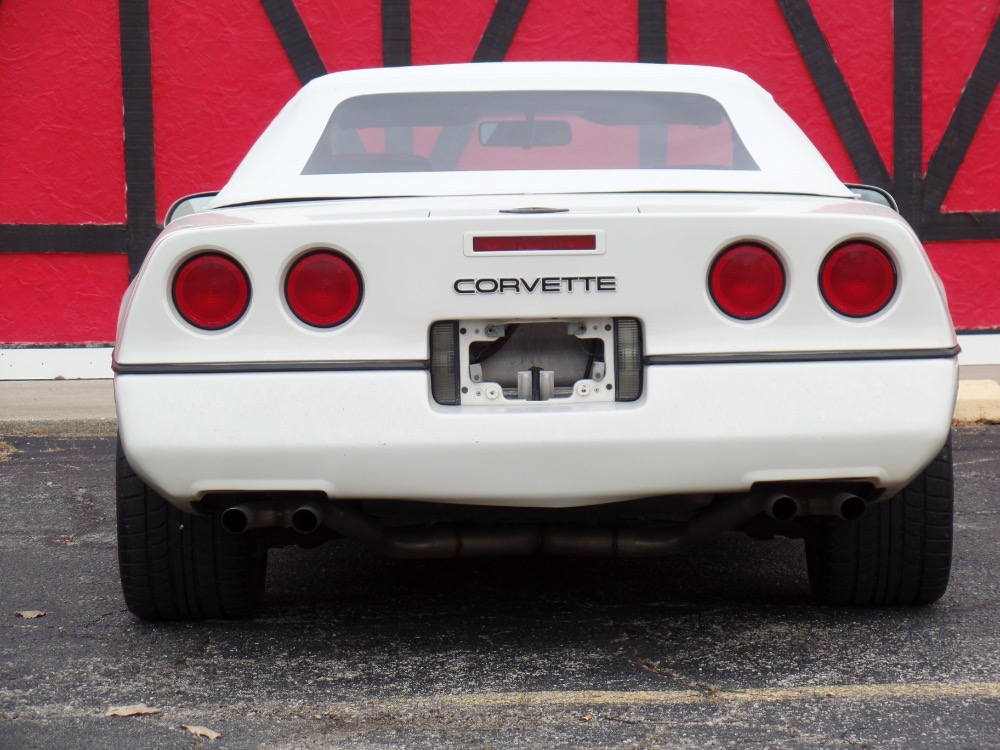 Used 1988 Chevrolet Corvette WHITE CONVERTIBLE-LOW MILES | Mundelein, IL