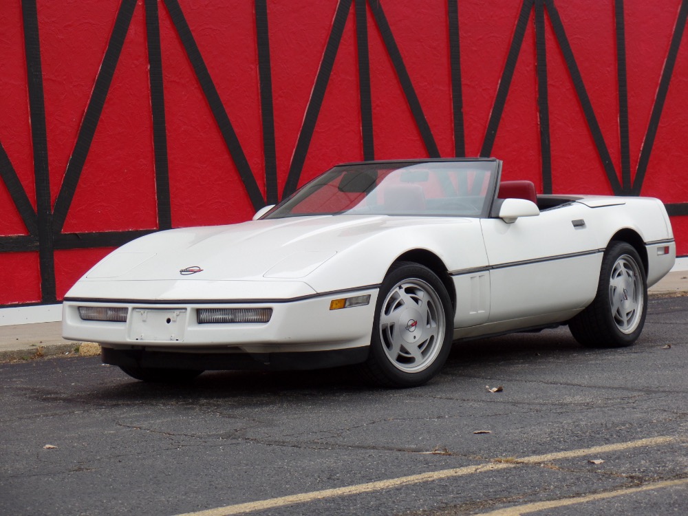 Used 1988 Chevrolet Corvette WHITE CONVERTIBLE-LOW MILES | Mundelein, IL