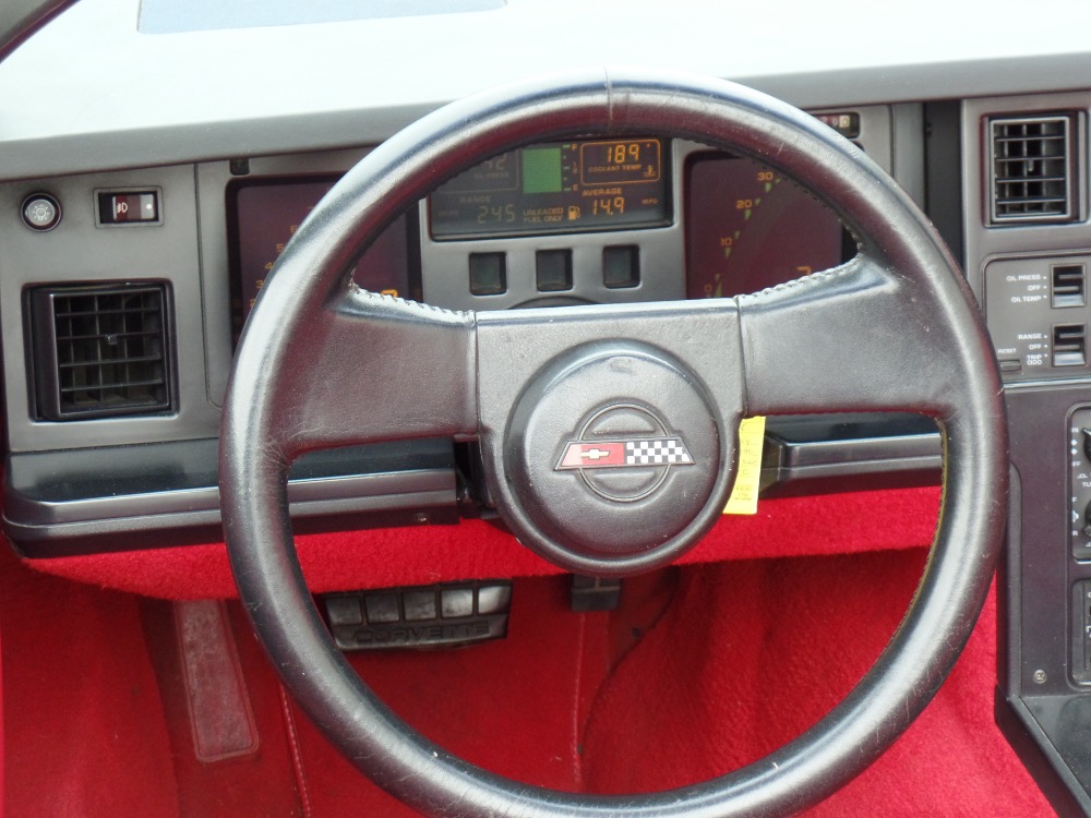 Used 1988 Chevrolet Corvette WHITE CONVERTIBLE-LOW MILES | Mundelein, IL