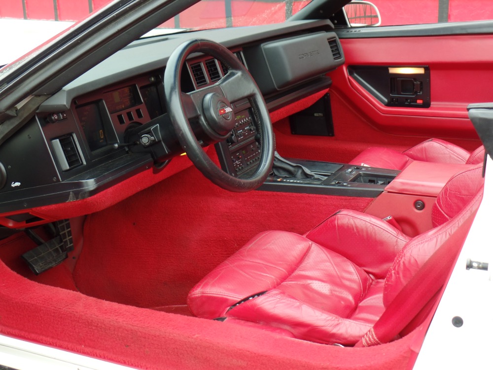 Used 1988 Chevrolet Corvette WHITE CONVERTIBLE-LOW MILES | Mundelein, IL