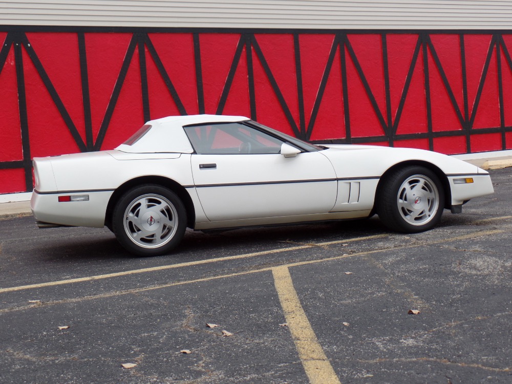 Used 1988 Chevrolet Corvette WHITE CONVERTIBLE-LOW MILES | Mundelein, IL
