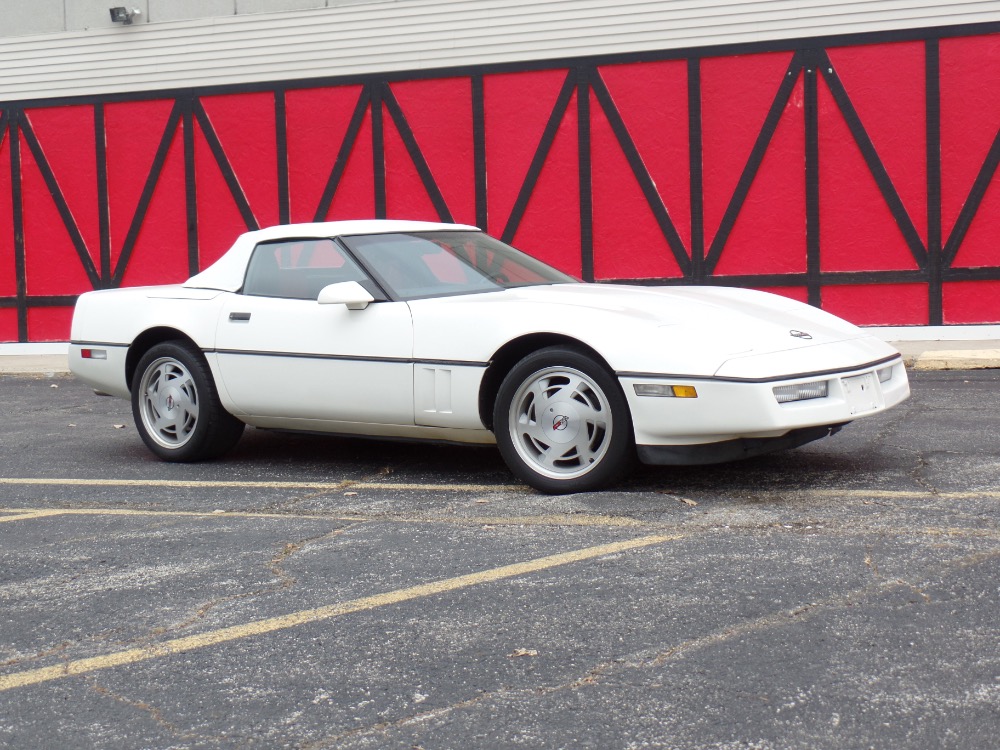Used 1988 Chevrolet Corvette WHITE CONVERTIBLE-LOW MILES | Mundelein, IL