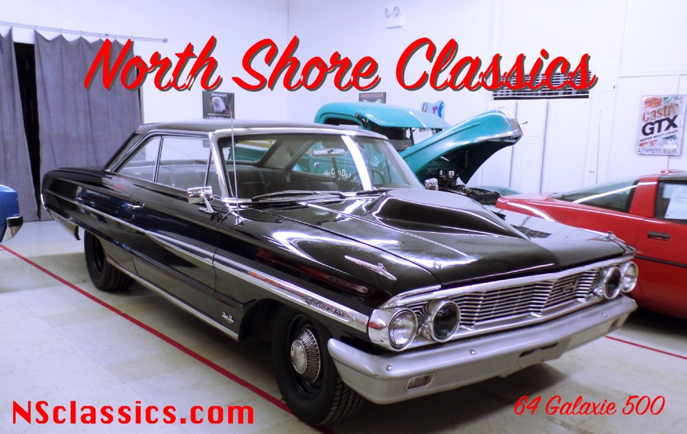 Used 1964 Ford Galaxie 500-BLACK BEAST-4 SPEED-PRICED TO SELL | Mundelein, IL