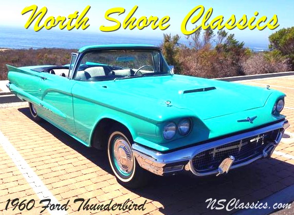 Used 1960 Ford Thunderbird ROADSTER PARADE CAR FROM SOUTHERN CALIFORNIA-OWNED BY SONNY BONO | Mundelein, IL