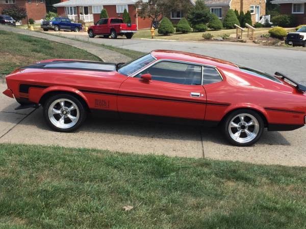 Used 1971 Ford Mustang MACH 1 - VERY NICE RED CHERRY | Mundelein, IL