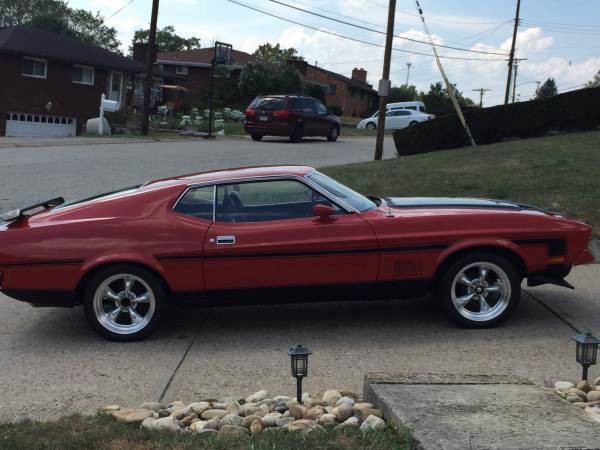 Used 1971 Ford Mustang MACH 1 - VERY NICE RED CHERRY | Mundelein, IL