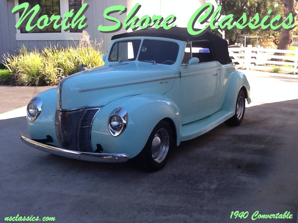 Used 1940 Ford Deluxe Convertible- VERY NICE OLDER RESTORATION! | Mundelein, IL