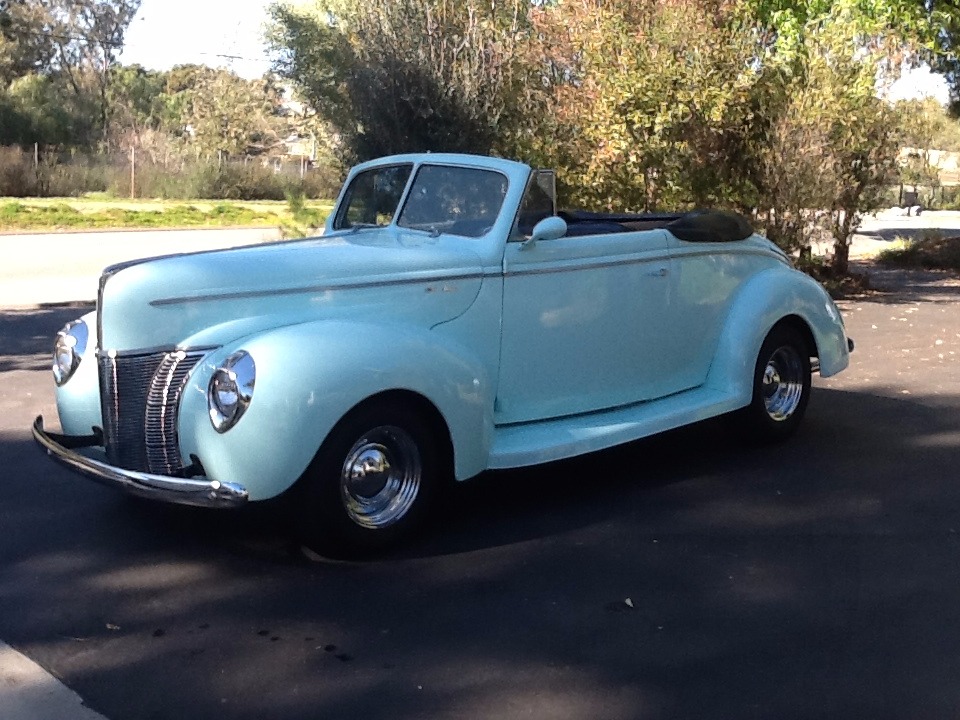 Used 1940 Ford Deluxe Convertible- VERY NICE OLDER RESTORATION! | Mundelein, IL