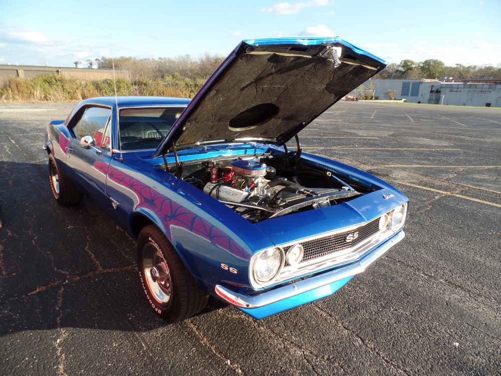 Used 1967 Chevrolet Camaro REAL SS-SUPER SPORT-PEARL BLUE RESTORED-REAL NICE-SEE VIDEO | Mundelein, IL