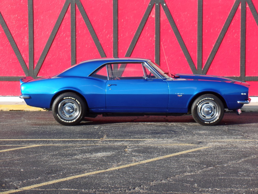 Used 1967 Chevrolet Camaro REAL SS-SUPER SPORT-PEARL BLUE RESTORED-REAL NICE-SEE VIDEO | Mundelein, IL