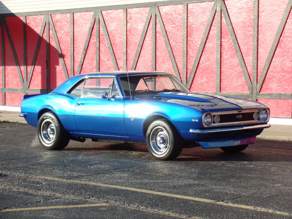 Used 1967 Chevrolet Camaro REAL SS-SUPER SPORT-PEARL BLUE RESTORED-REAL NICE-SEE VIDEO | Mundelein, IL