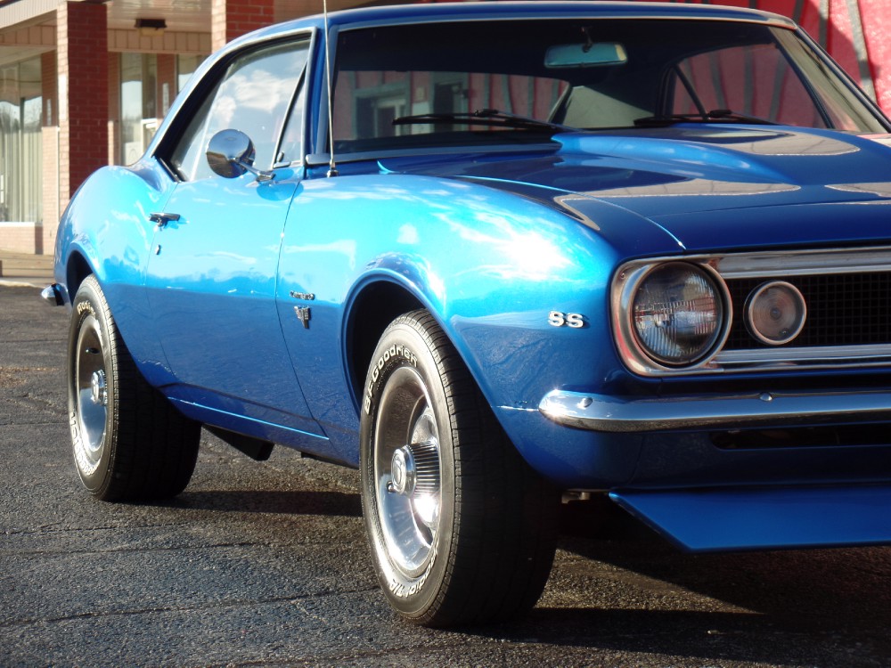 Used 1967 Chevrolet Camaro REAL SS-SUPER SPORT-PEARL BLUE RESTORED-REAL NICE-SEE VIDEO | Mundelein, IL