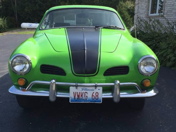 Used 1968 Volkswagen Karmann Ghia. SUPER CLEAN. ORIGINAL 80000 MILES! | Mundelein, IL
